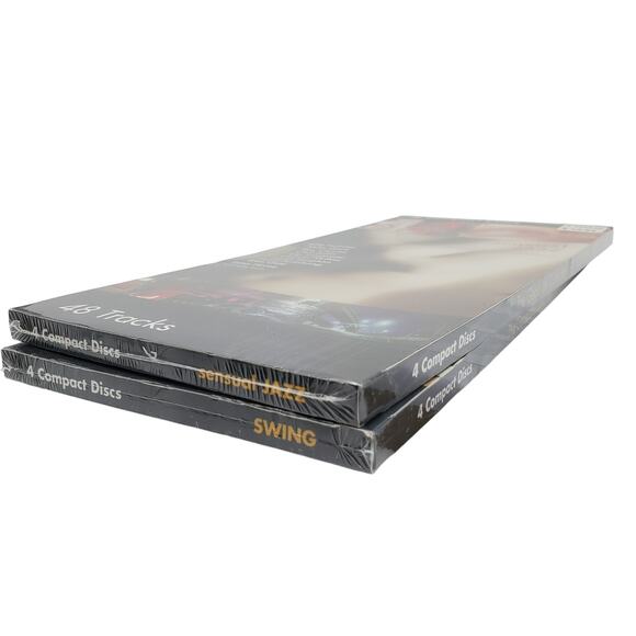 Sensual Jazz 4 Disk Cd Set and Swing 4 Disk CD set **NEW FACTORY SEALED ** - Picture 6 of 7